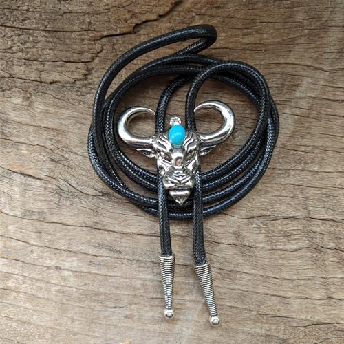 Image of Animal & Plant Bola Tie Bolo Tie Wedding Necklace for Men Women Groomsmen Western Cowboy Necktie