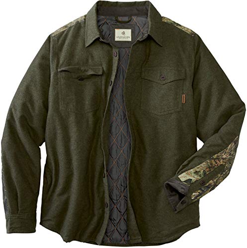 Image of Legendary Whitetails Men's Woodsman Quilted Shirt Jacket