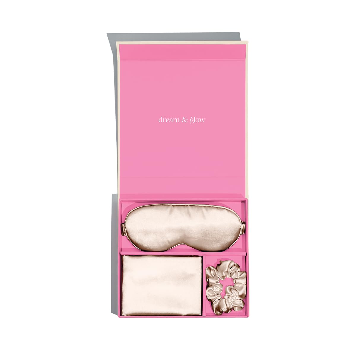 Silver Cloud Satin Giftset Infused With Ions Caramel