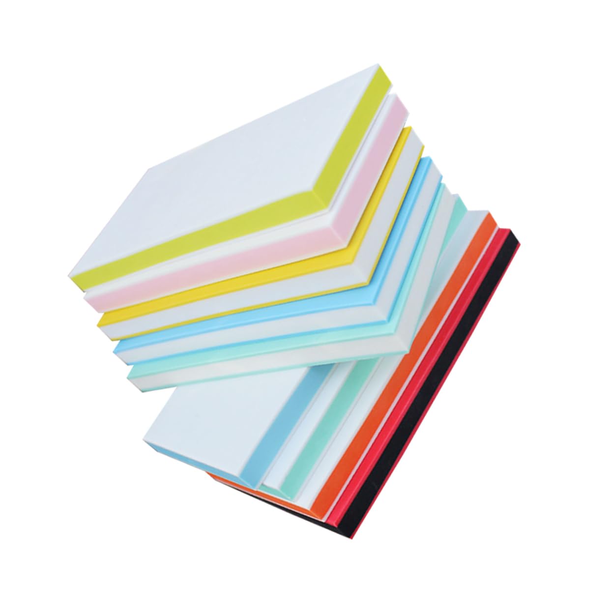 LALAFINA DIY Carving Stamp Tool 10pcs Rubber Stamps Brick Made of Rubber Material for Clay Letters Stamps Random Color