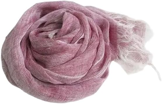 Womens Cotton Linen Scarf Plain Solid Color Large Winter Wrap Muslim Hijab