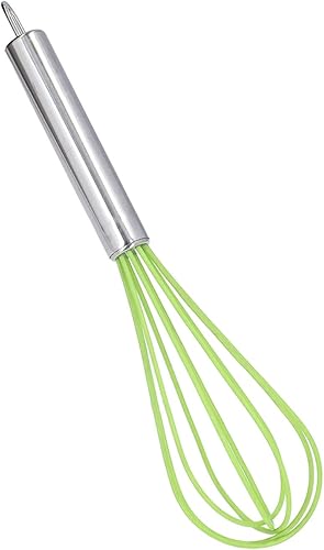 Miniatura 2 de Juego de utensilios de cocina de silicona, 5 piezas, juego de utensilios de cocina de silicona, seguro y fácil de lavar, adecuado para cocina (verde)