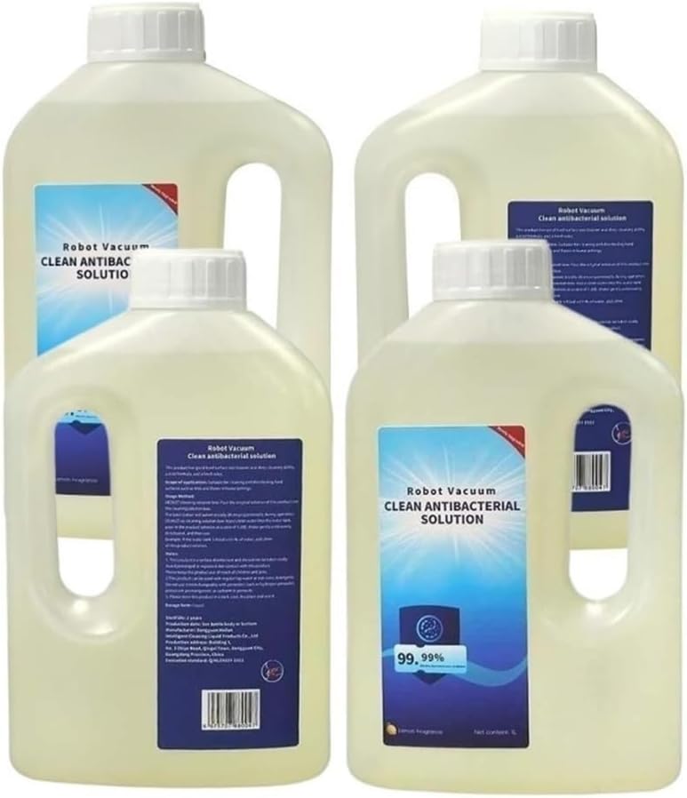 KAFTKO Vacuum Cleaner Efficient Floor Cleaner (1000 ML). Compatible With DEEBOT X11 OmniCyclone / X11 Pro / X11 Omni / X11 Pro Omni / T20 Max / T20 Pro Plus(7pcs)