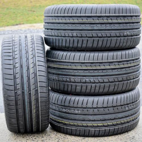 Set of 4 (FOUR) Cosmo Tires MuchoMacho All-Season Truck/SUV High Performance Radial Tires-245/45R18 245/45ZR18 245/45/18 245/45-18 100Y Load Range XL 4-Ply BSW Black Side Wall UTQG 300AAA