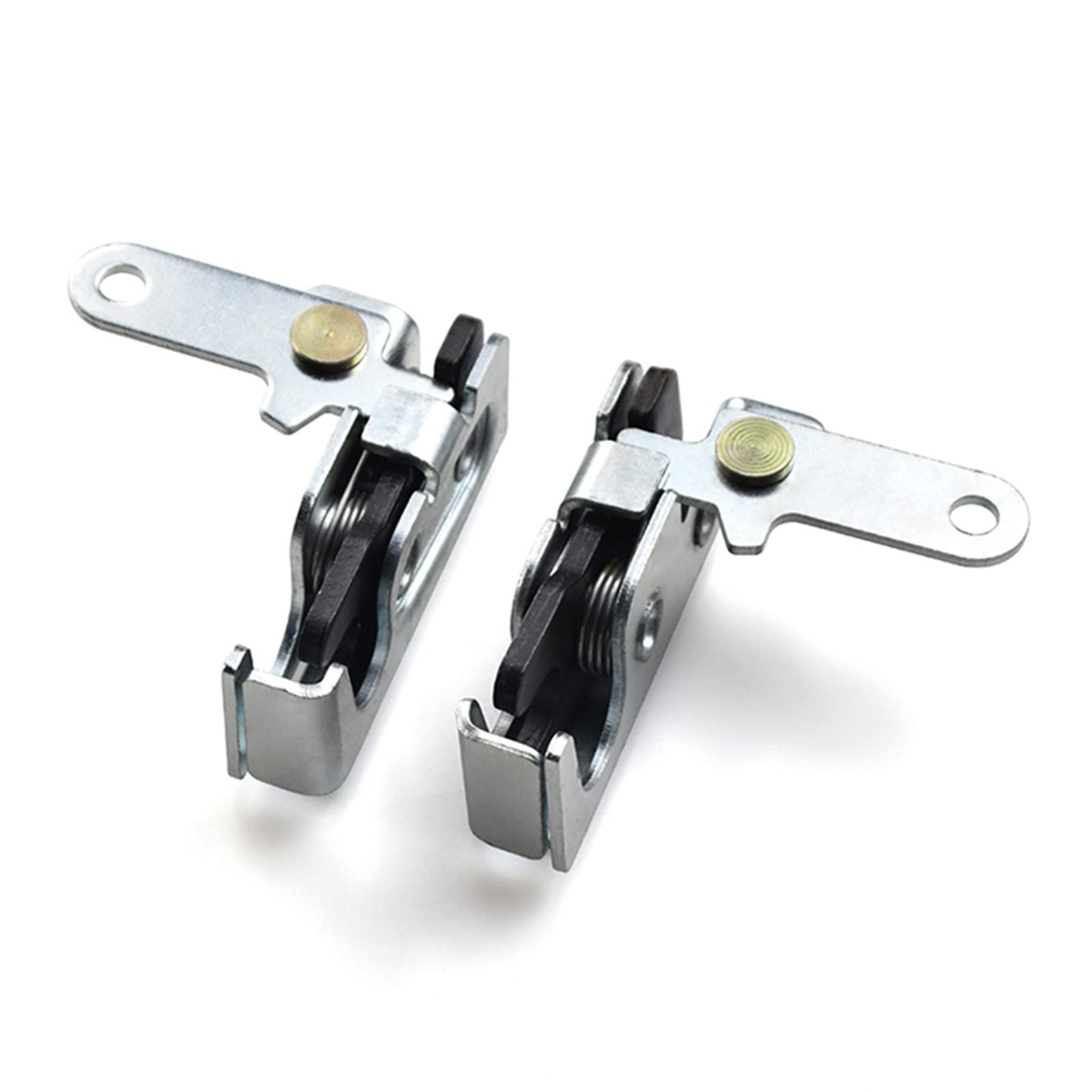 Nvsfzgiyg Silver Carton Steel Spring Toggle Hook Latch Case Box Trunk Catch Clamp Clip Hardware Hasp