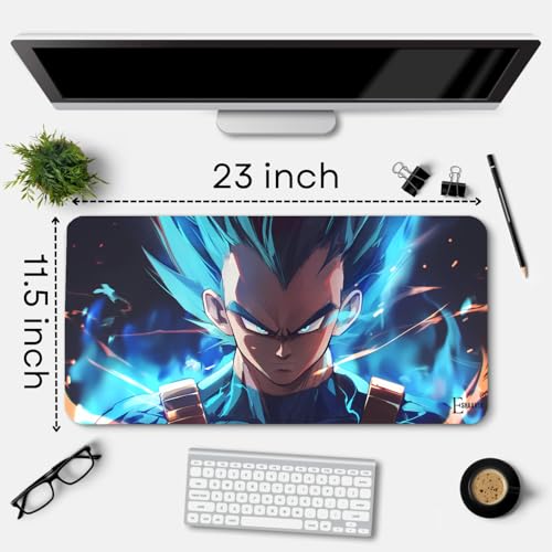 Image of Anime fearturing Large Gaming Mouse Pad, Extended Desktop Mat, 58 x 28 cm (DS 17)