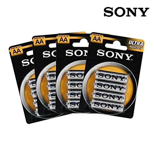 Kit 16 pezzi sony pile stilo aa 1.5v sum3 r6