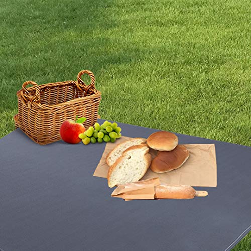 Splat Mat For Under High Chair/Arts/Crafts, Womumon Washable Spill Waterproof Anti-Slip Floor Protector Splash Mat, Messy And Table Cloth (Gray) #TOP6