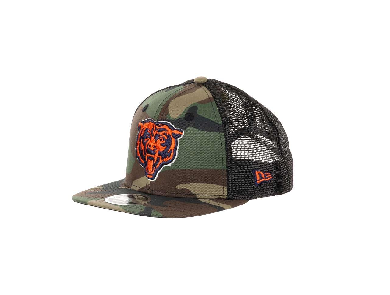 New Era Chicago Bears NFL Woodland Camo 9Fifty Original Fit Snapback Trucker Cap
