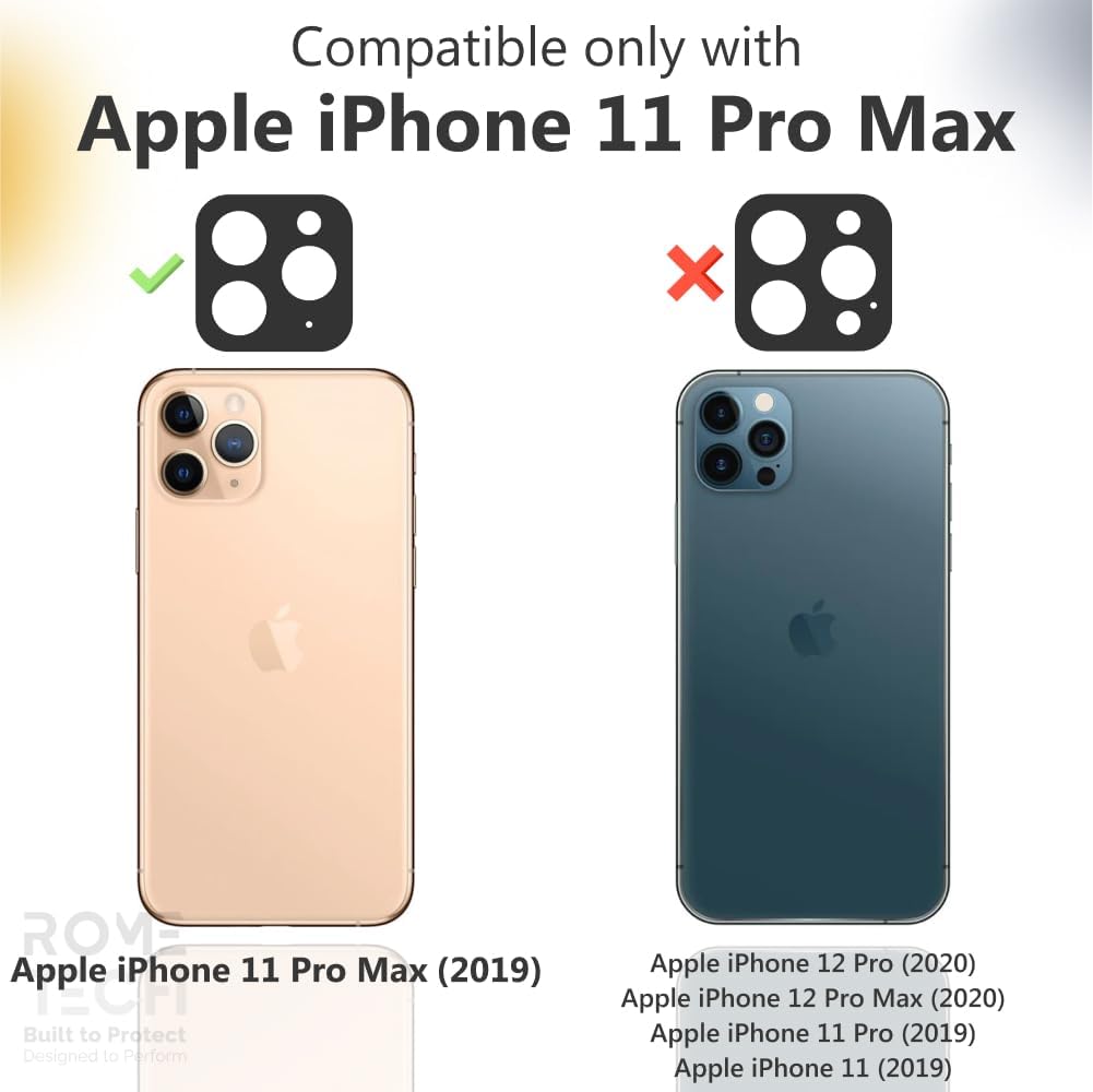 Designed for iPhone 11 Pro Max Case with Belt Clip Holster - Kickstand Cover Phone Case - Black