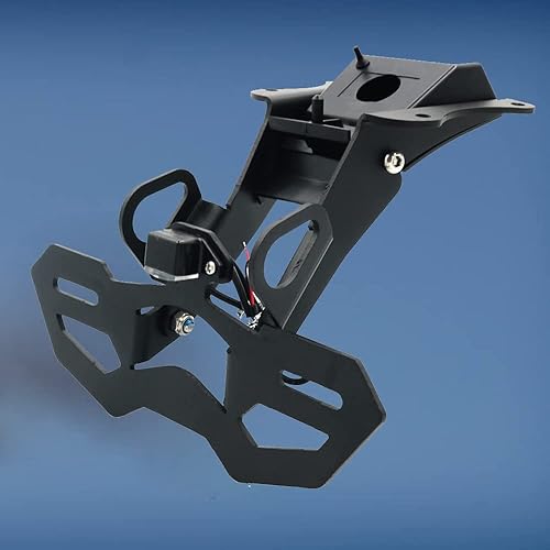 crazy sport Soporte para placa de matrícula compatible con Yamaha MT09 MT-09 SP 2021-2022 Soporte de accesorios de motocicleta