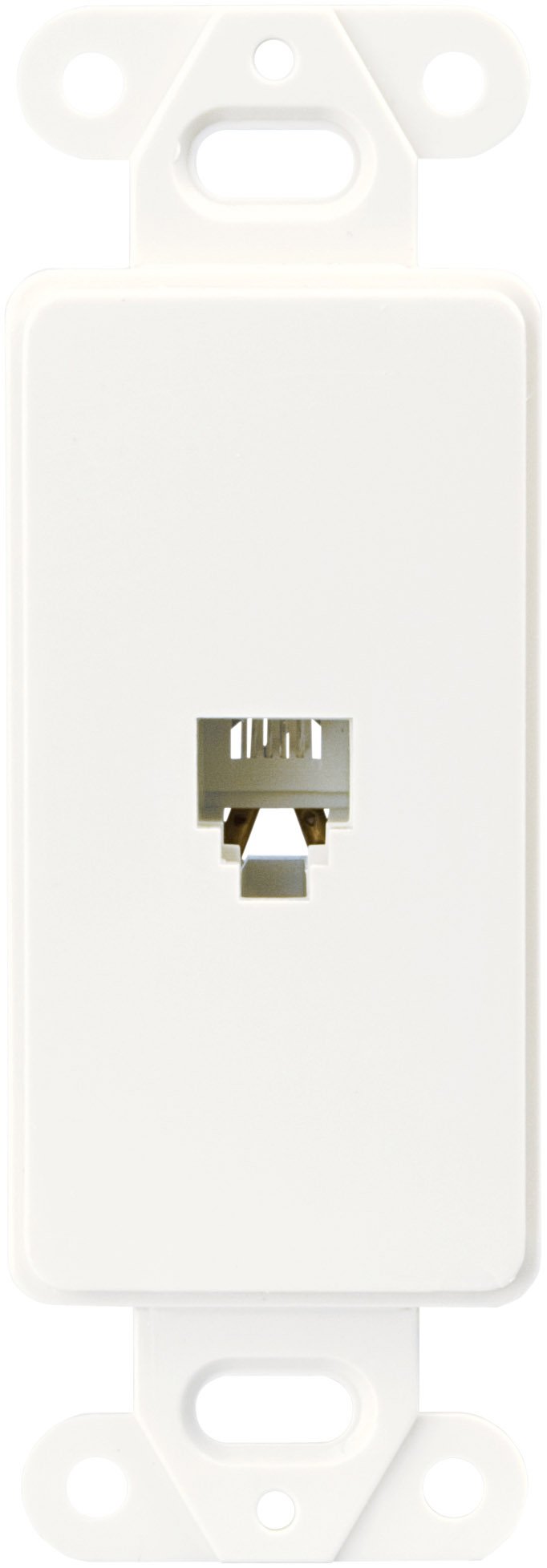 Roseta para ruido en el teléfono Cooper Wiring Devices 3560-4W conexión limpia de 4 hilos
