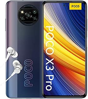POCO X3 Pro - Smartphone 8+256GB, 6,67 120Hz FHD+ DotDisplay, Snapdragon 860, 48MP Quad Camera, 5160mAh, Phantom Black (UK Version + 2 Years Warranty)