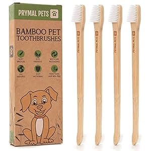Dog Toothbrush I 4-Pack Two Sided B...