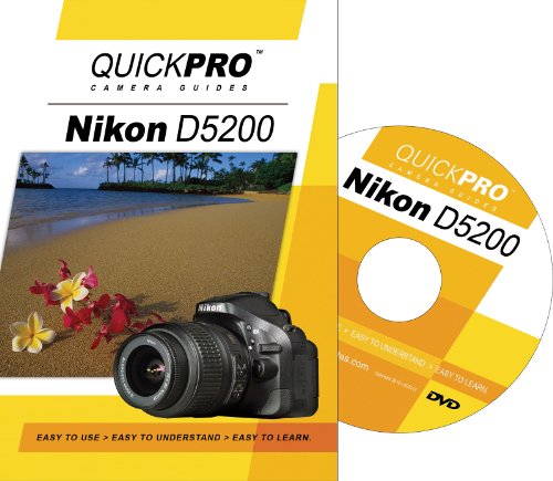 Preisvergleich Produktbild Nikon D5200 Instructional DVD by QuickPro Camera Guides