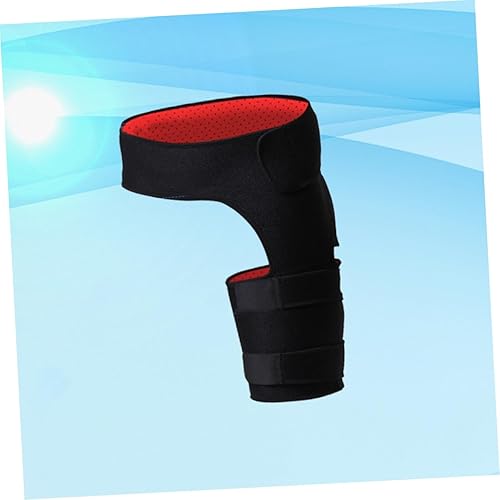 Miniatura 8 de NOLITOY Soporte de compresión de cadera Soporte ajustable para cadera Protector de cadera Manga de isquiotibial Manga de la ingle Muslo