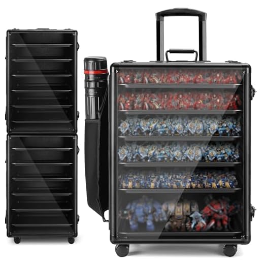 ONULISS Miniatures Storage Case with Wheels
