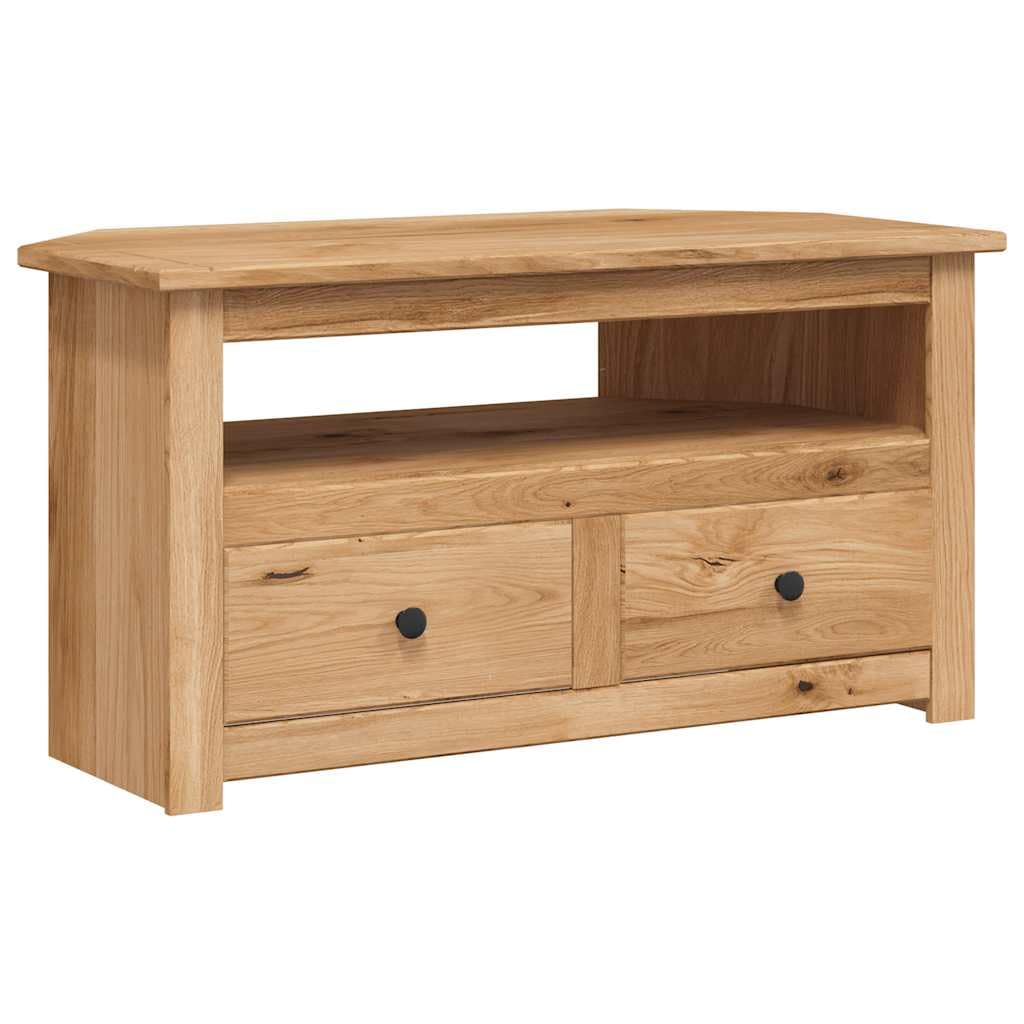 vidaXL Mobile Porta TV Angolare 93x49x49 cm Pino Massello Panama Range