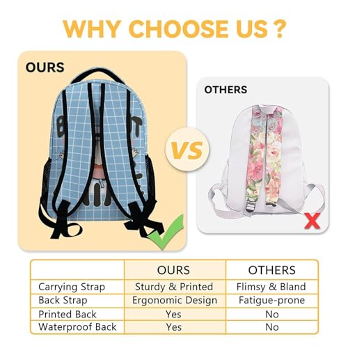 PoshWrap Mochila de anime para meninas - Mochilas fofas rosa para crianças e adolescentes - Mochila