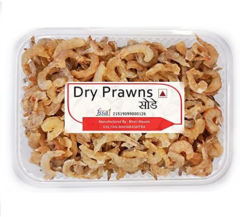 sode prawn meat shell removed dried prawns 125 gram ready to cook totally cleaned
