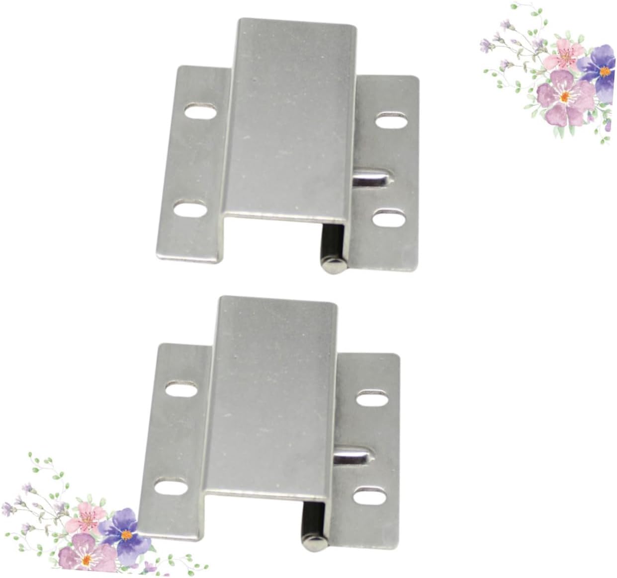 キャビネットヒンジ ステンレススチール 直角ヒンジ 曲げヒンジ キャビネットドアやプロジェクト用 取り付け簡単