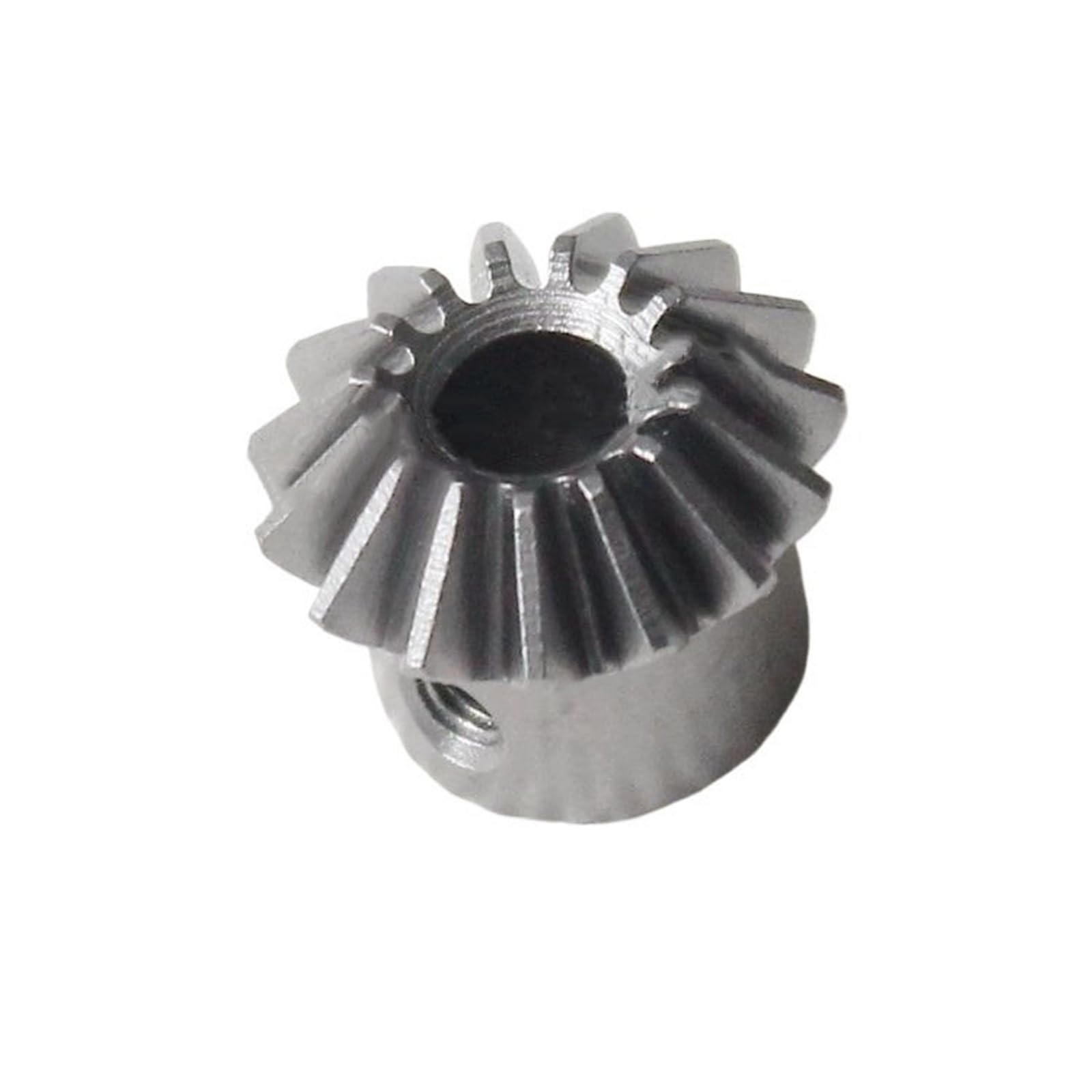 WEKONUMEX Bevel Gear, 45 Steel Bevel Gear 90 Degree 13-20 Teeth 1:1 Transmission Miter Pinion Multiple Sizes(0.5M 20T 4MM BORE)
