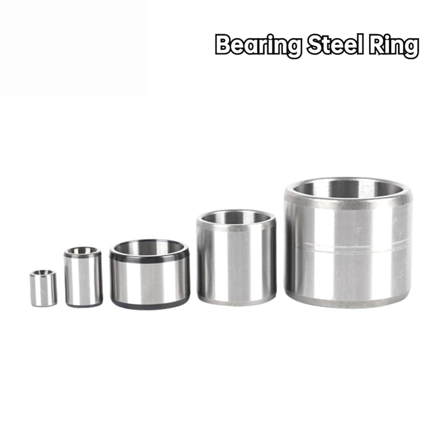 1PCS Inner Diameter 17 MM Outer Diameter 20 21 22 24 25 MM High Strength Bearing Steel Bushing Wear-Resistant Sleeve(ID17xOD20xL20MM)