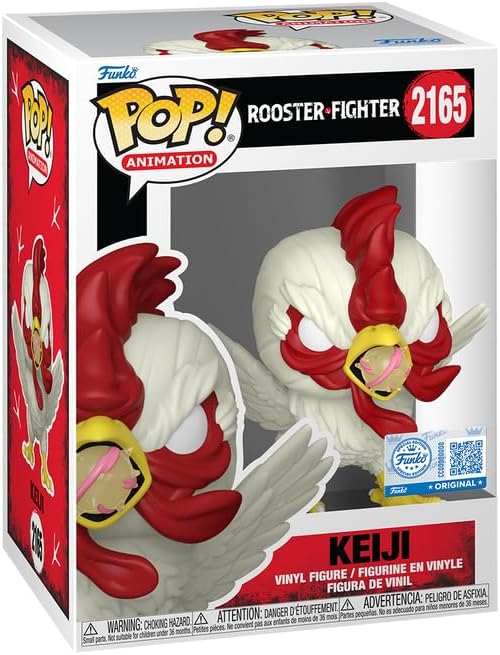 Funko POP! Animation Rooster Fighter Keiji Vinyl Figure, Exclusive, 3.7 Inches Tall