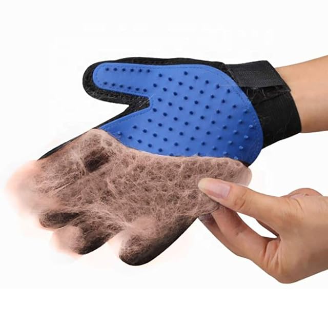 Foto 5 de 6 de Premium Magic Brush - Guante para el cuidado del pelo de perros, gatos y caballos, práctico accesorio…