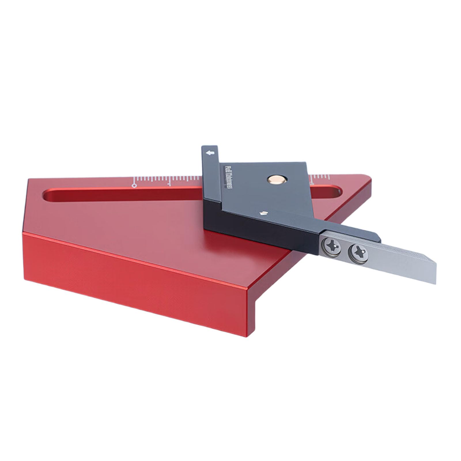 Professional Tablesaw Height Measurer Centering Ruler Midline Guide Depth Gauge Measuring Tool Accurate Alignment Woodworking Tool