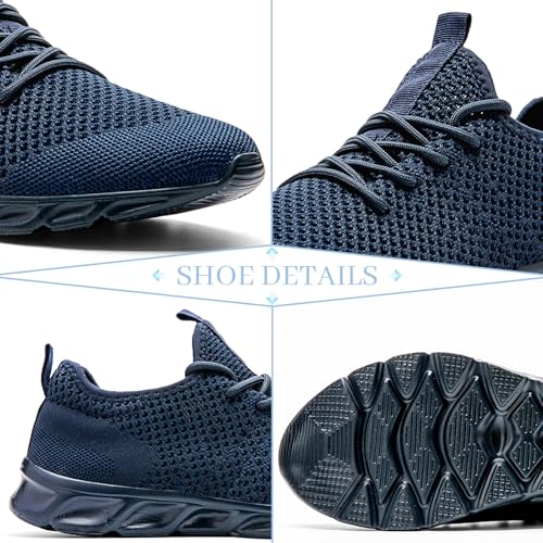 Image of Running Shoes for Men Womens Walking Slip On Tennis Sneakers | Comfortable Lightweight丨Breathable Mesh丨Gym丨Non Slip Sole丨Unisex Shoes丨 Athletic Workout Casual Fashion Sports