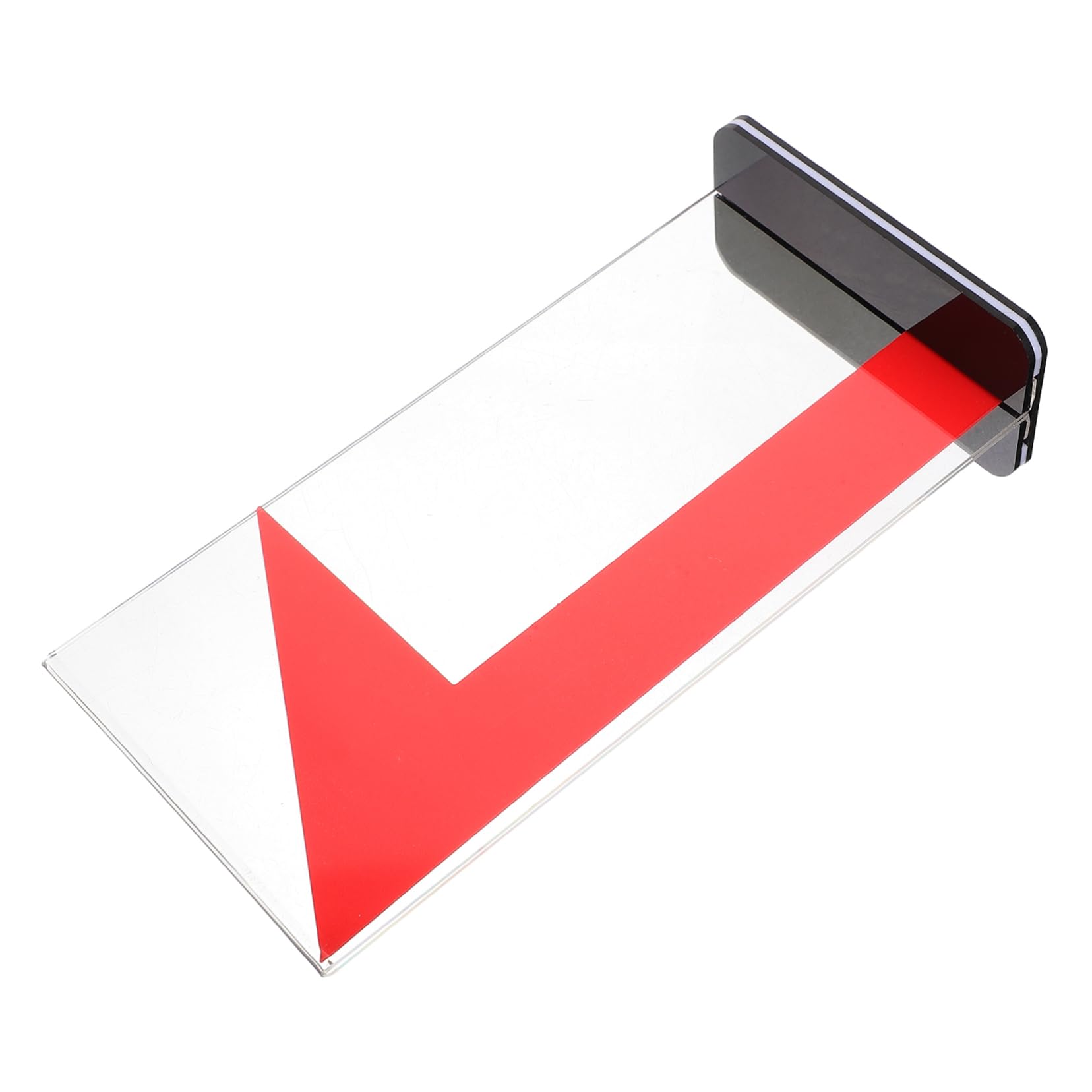 Yardwe Sports Penalty Board Basketball Referee Sign Red Penalty Mark Flag Durable Material Easy to Assemble