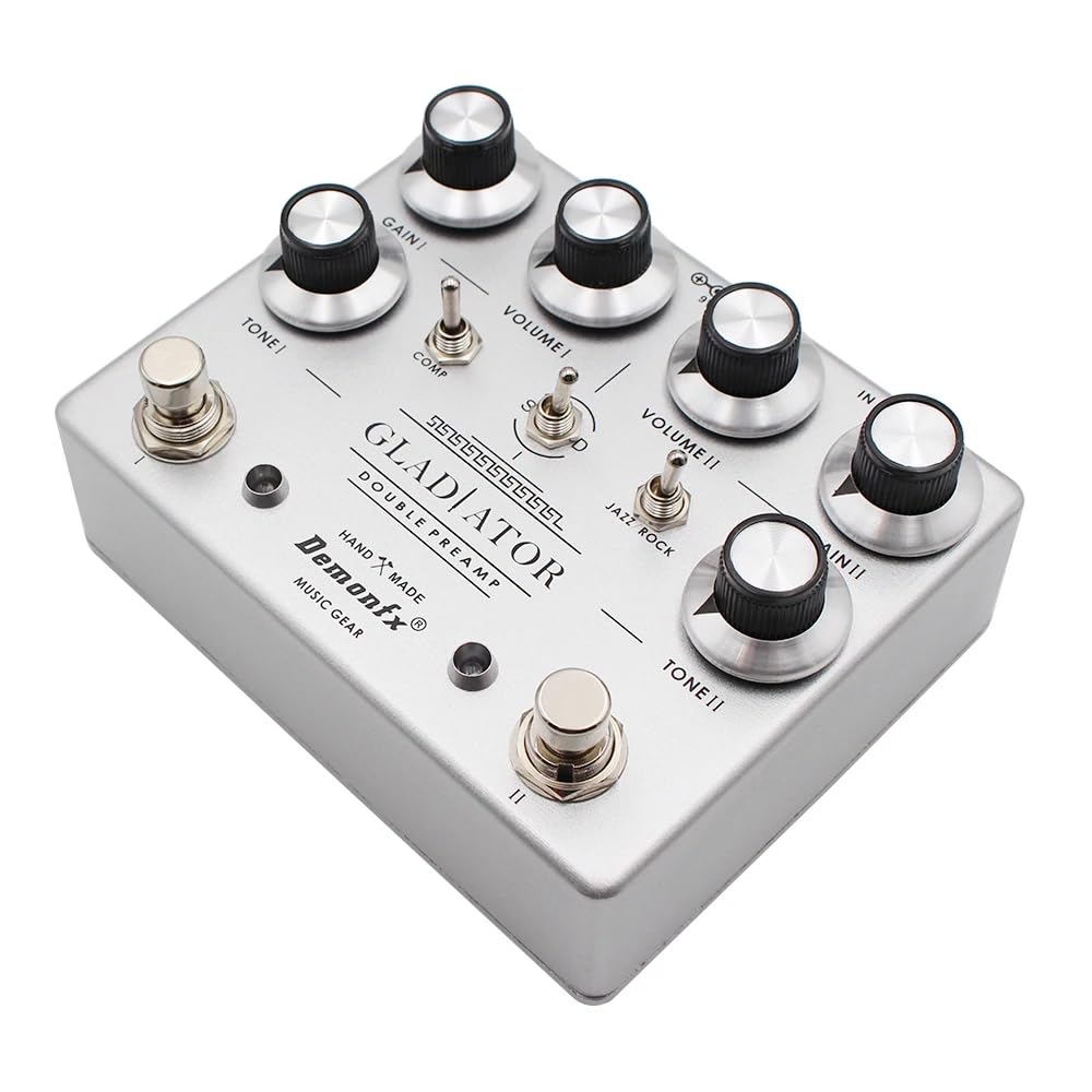 Demonfx Gladiator オーバードライブ Amazon | Demonfx GLADIATOR DOUBLE PREAMP/ダンブル プリアンプ