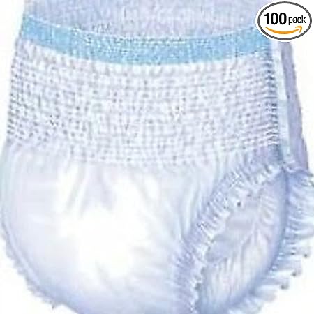 Aksh Nobility Extra Absorb Adult Diaper Pants Unisex, 100 Pieces (large)