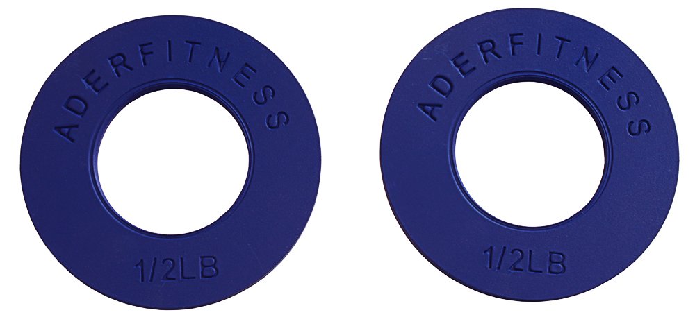 Ader Olympic Fractional Plates- Pair of 0.5 Lb Plates