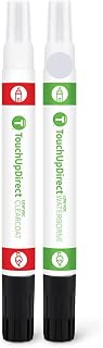 477 Electric Silver Metallic Compatible With Volvo Exact Match Touch Up Paint Combo - Essential Kit