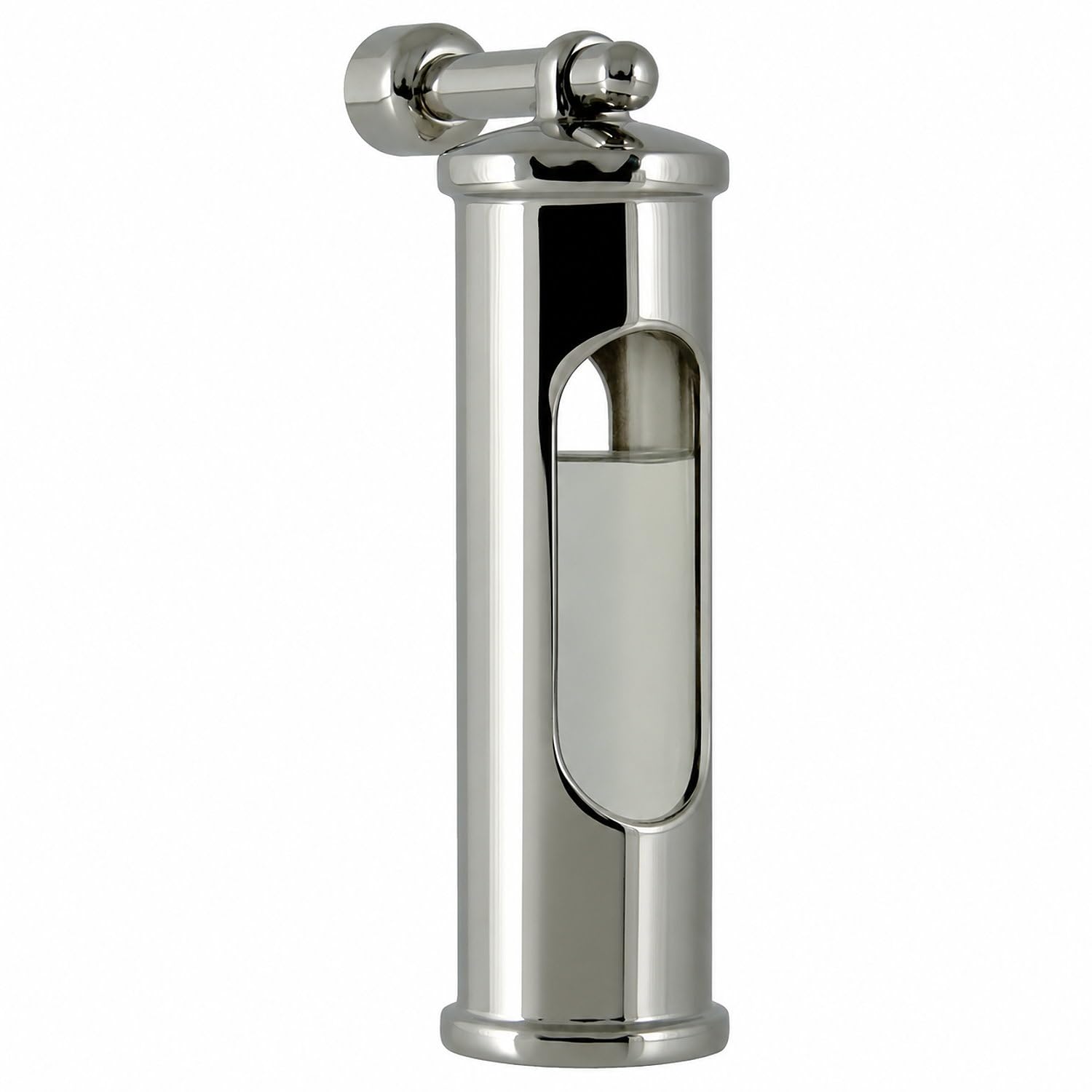Sturmglas Barometer SET, E.S. Soerensen, Edelstahl poliert, mit Sturmglas, Wandhalterung, Holzbox