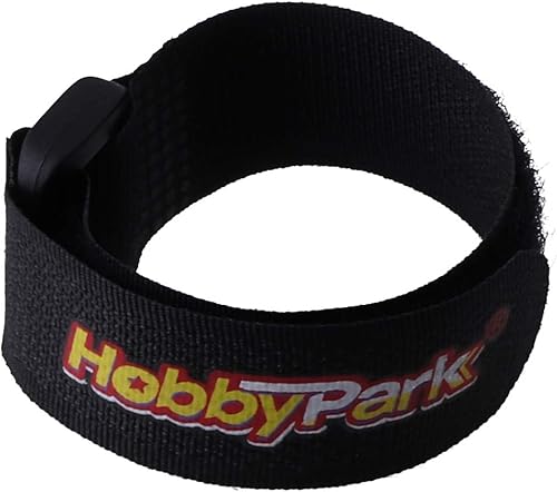 Miniatura 10 de Hobbypark Correas de batería RC de 0.630 x 7.874 in, correas de sujeción reutilizables, correas de seguridad, correas de gancho y bucle, correas de
