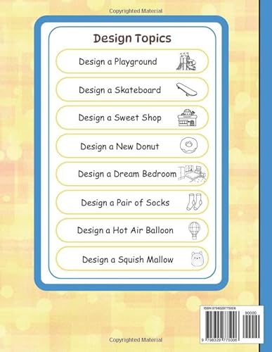 Design & Write About It - A Fun and Engaging Creative Writing Workbook for Kids Ages 8-12: Design a