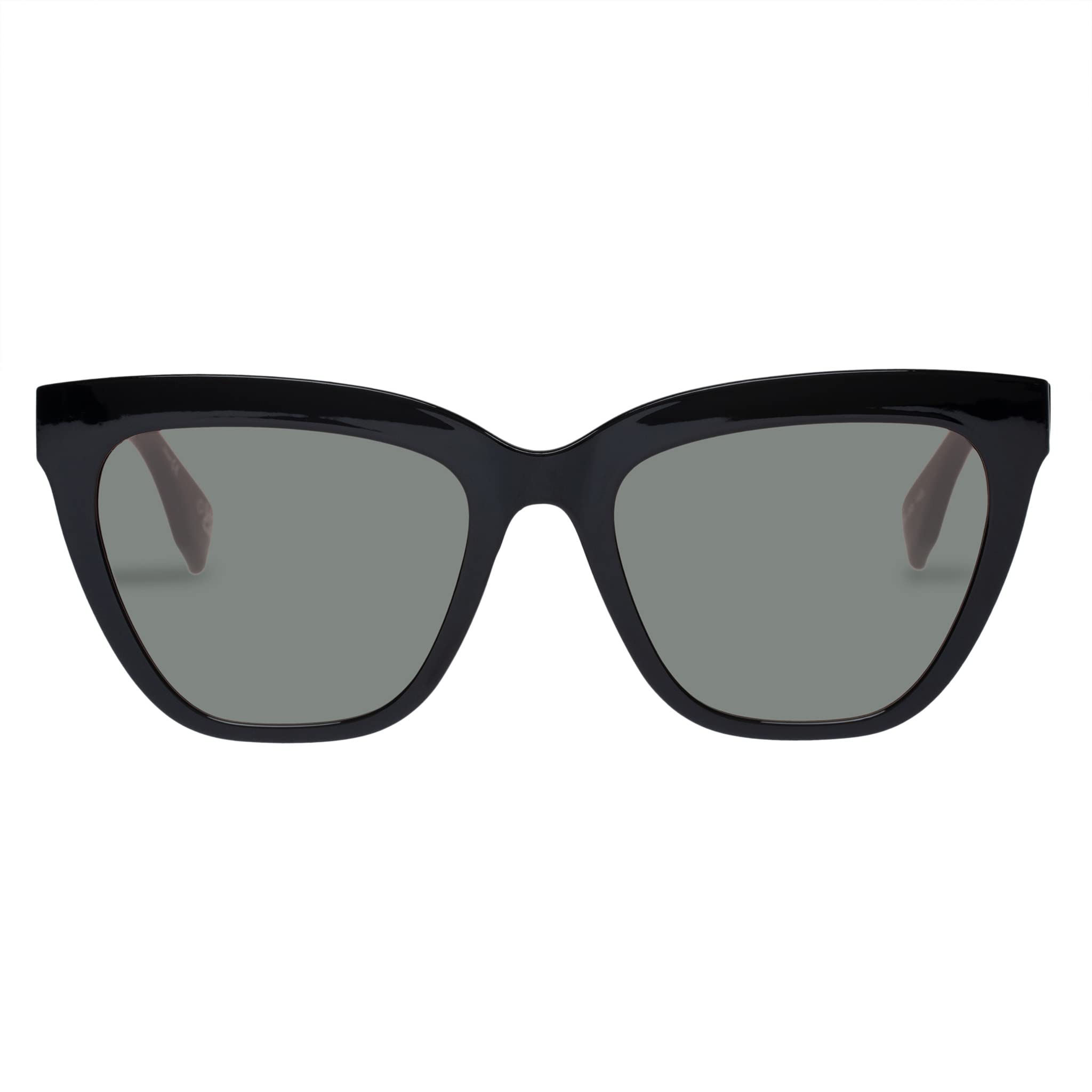 Le Specs ENTHUSIPLASTIC BLACK - Sonnenbrille für Damen CAT-EYE Rahmenform mit hohem UV-Schutz LSU2229565