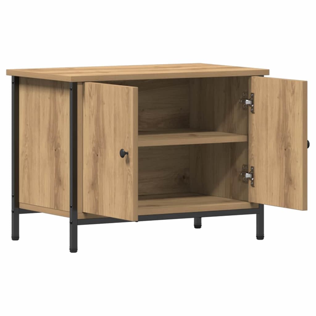 vidaXL Szafka pod telewizor 60 x 35 x 45 cm Dąb rzemieślniczy