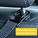 KOOPAO Adjustable Car Seat Headrest Hook, 4 Pack Universal Car Storage Headrest Hanger Holder Hooks, Vehicle Strong and Durable Backseat Hanger for Handbag Purse Coat and Bag