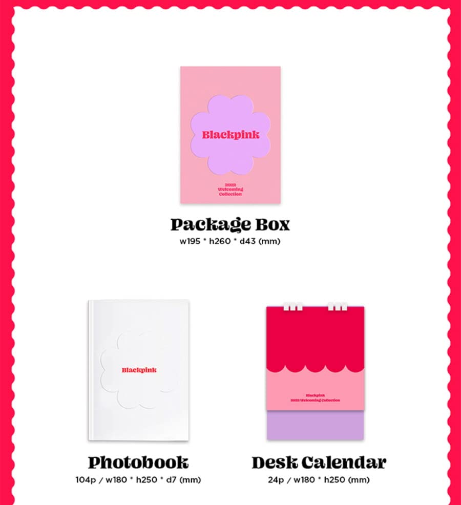 [WEVERSE PREORDER] BLACKPINK - 2022 WELCOMING COLLECTION PACKAGE + DIGITAL CODE CARD+Pre-Order Benefit