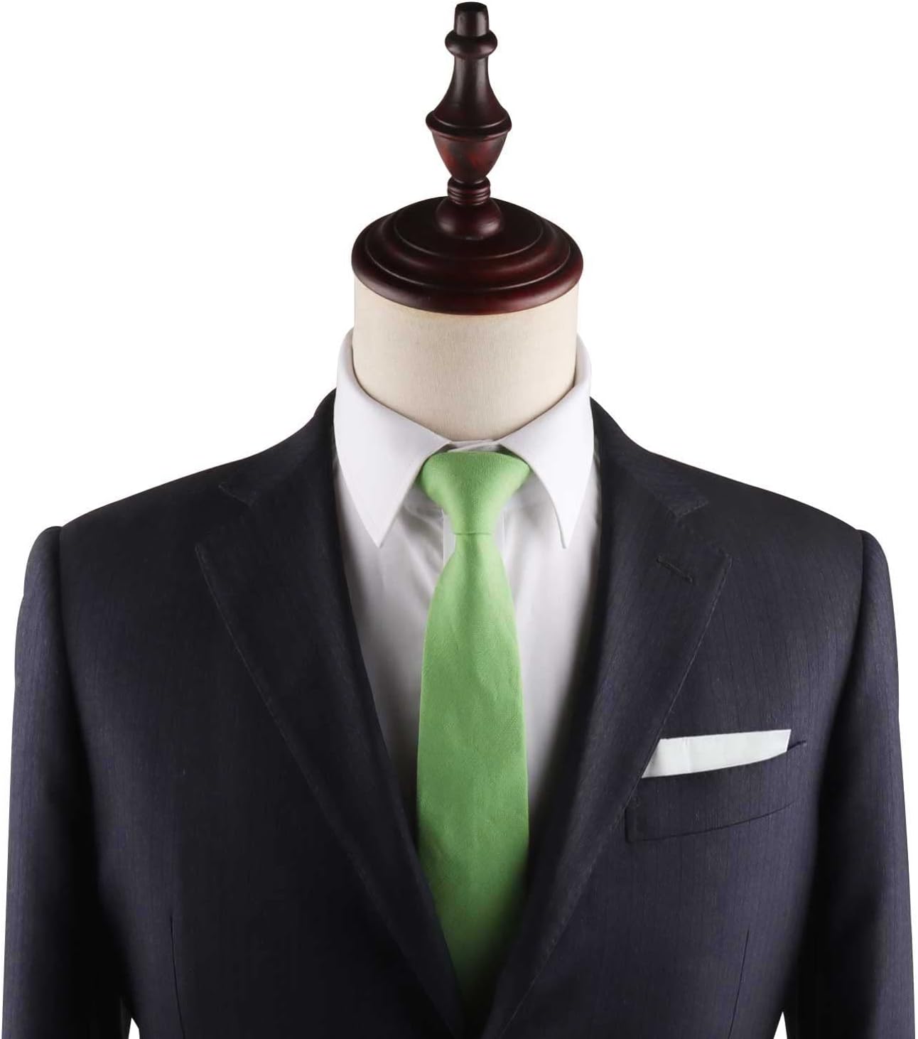 SILK White Pocket Square | Wedding Handkerchief Hanky for Men | PREMIUM Silk Pocket Squares for Men