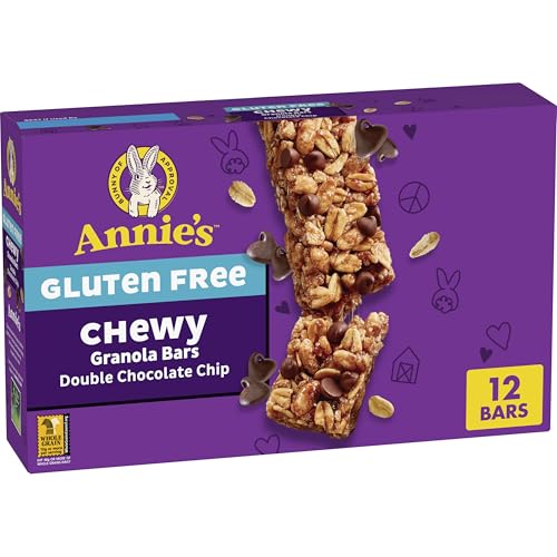 Annie's Gluten Free Chewy Granola Bar, Double Chocolate Chip, 11.76