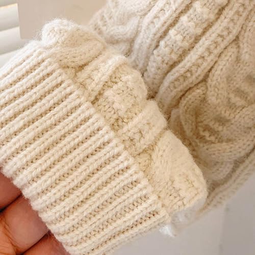 Pull hiver enfant col rond ample et chaud pour fille et garçon