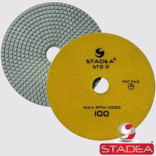 Stadea Ppw257B Diamond Polishing Pad 7 Inch Grit 3000 For Marble Concrete Stones Terrazzo Granite Floor Polishing #TOP2
