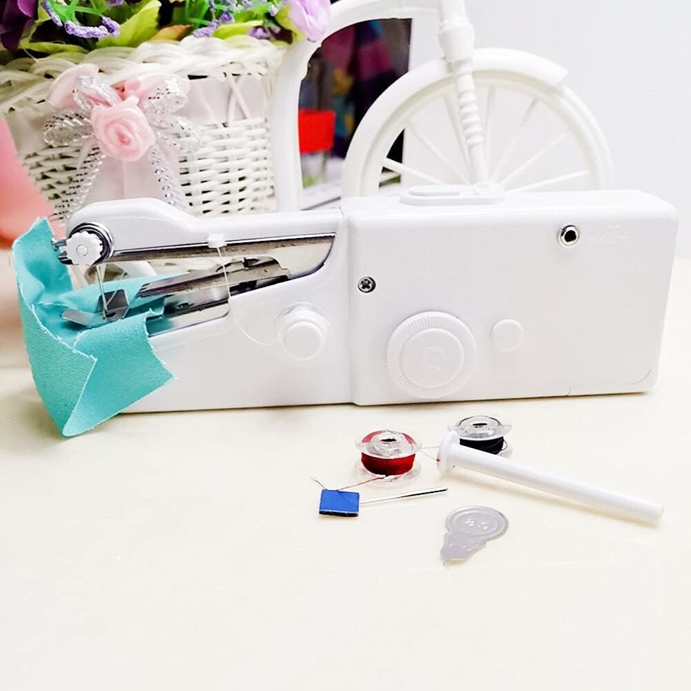 Replacement Part for Handheld Sewing Machine Portable Electric Sewing Cordless Sewing Machine for Home Travel S55 - (Color: White)
