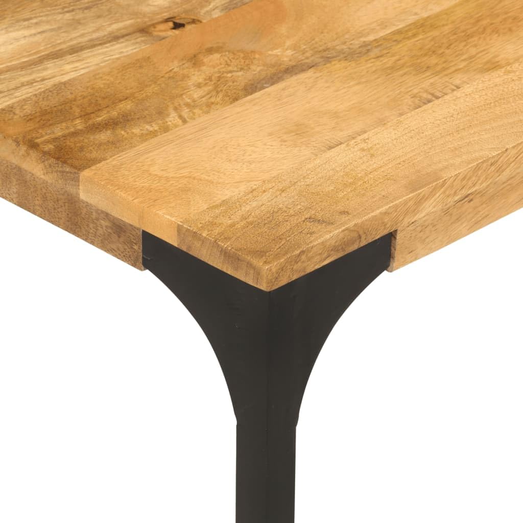 Homgoday Tavolino da caffè 100 x 55 x 35 cm in legno massello mango, tavolino da tè per soggiorno, sala d'accoglienza degli ospiti, camera da letto e ufficio