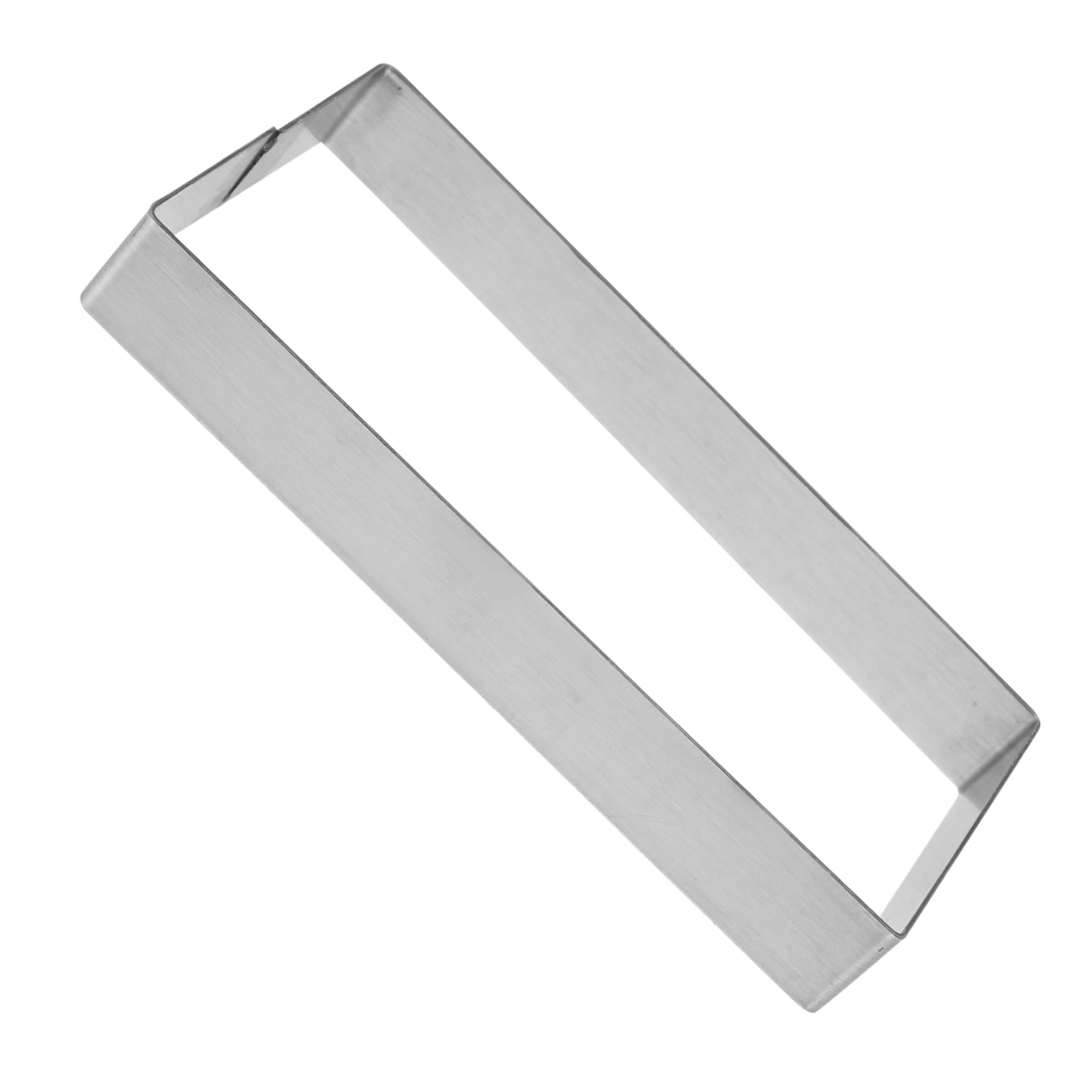 Unomor Stainless Steel Rectangle Baking Mold Deep Tart Ring for Pancakes Vegetable Cakes and More Reusable Non Stick Baking Tool for DIY Cooking and Pastry Decor
